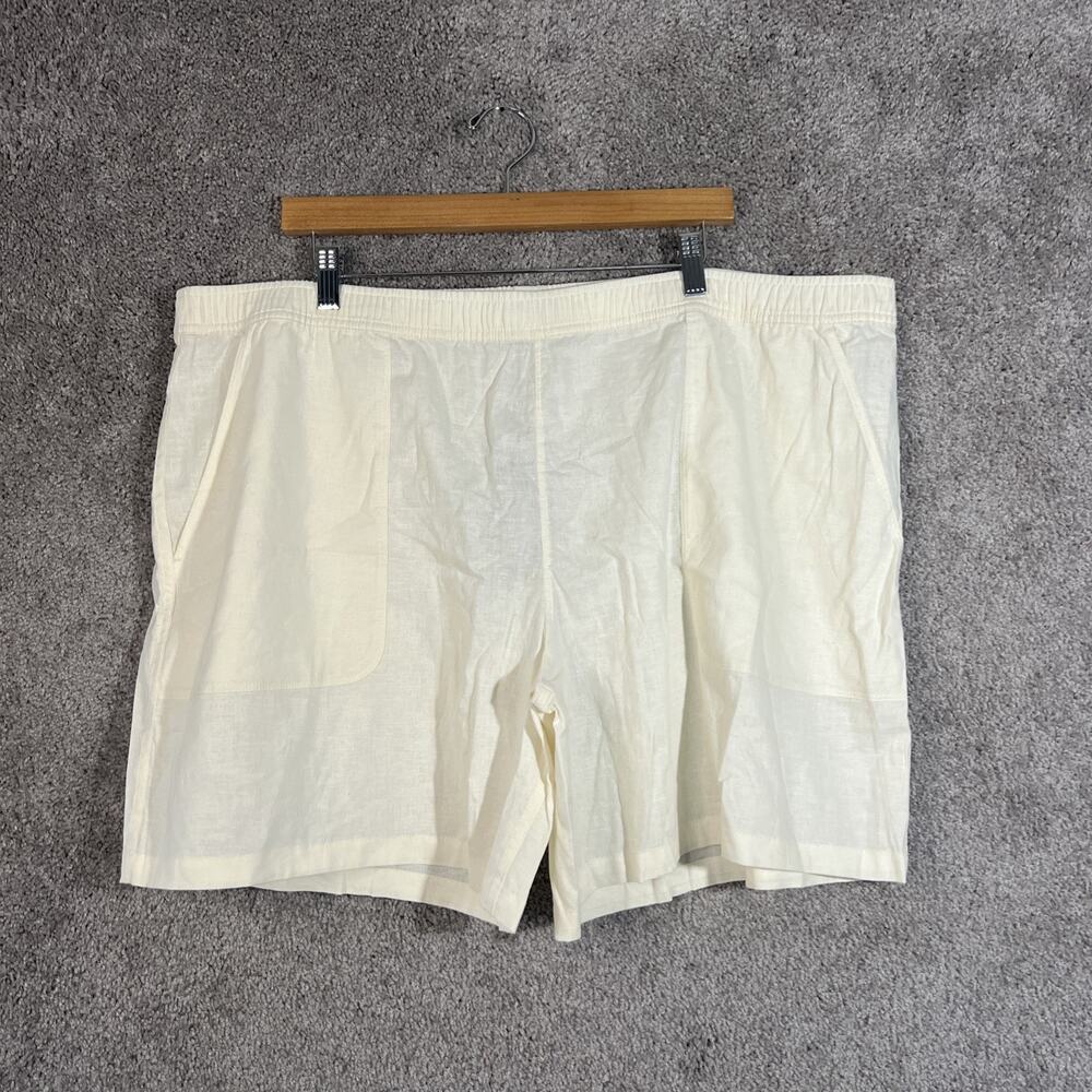 Allbirds Mens TreeBD Natural White Shorts 3XL Lightweight Pockets Sustainable